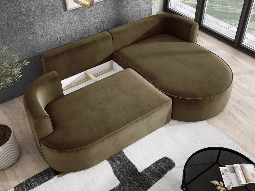 Designer L Sofa Lucca i Velour