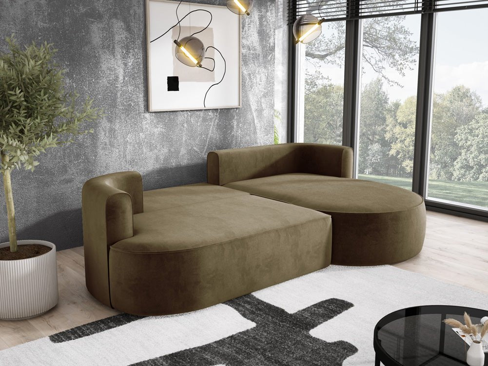 Designer L Sofa Lucca i Velour