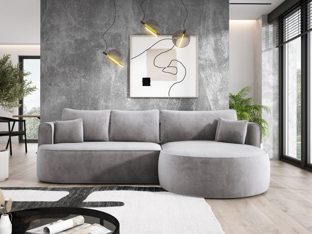 Designer L Sofa Lucca i Velour