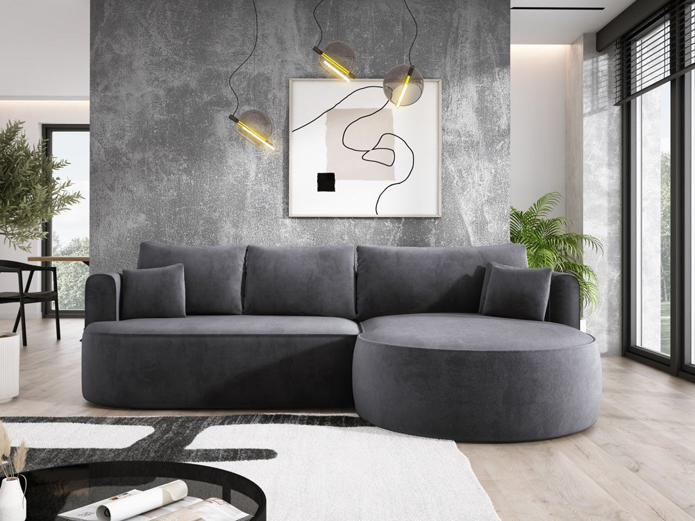 Designer L Sofa Lucca i Velour