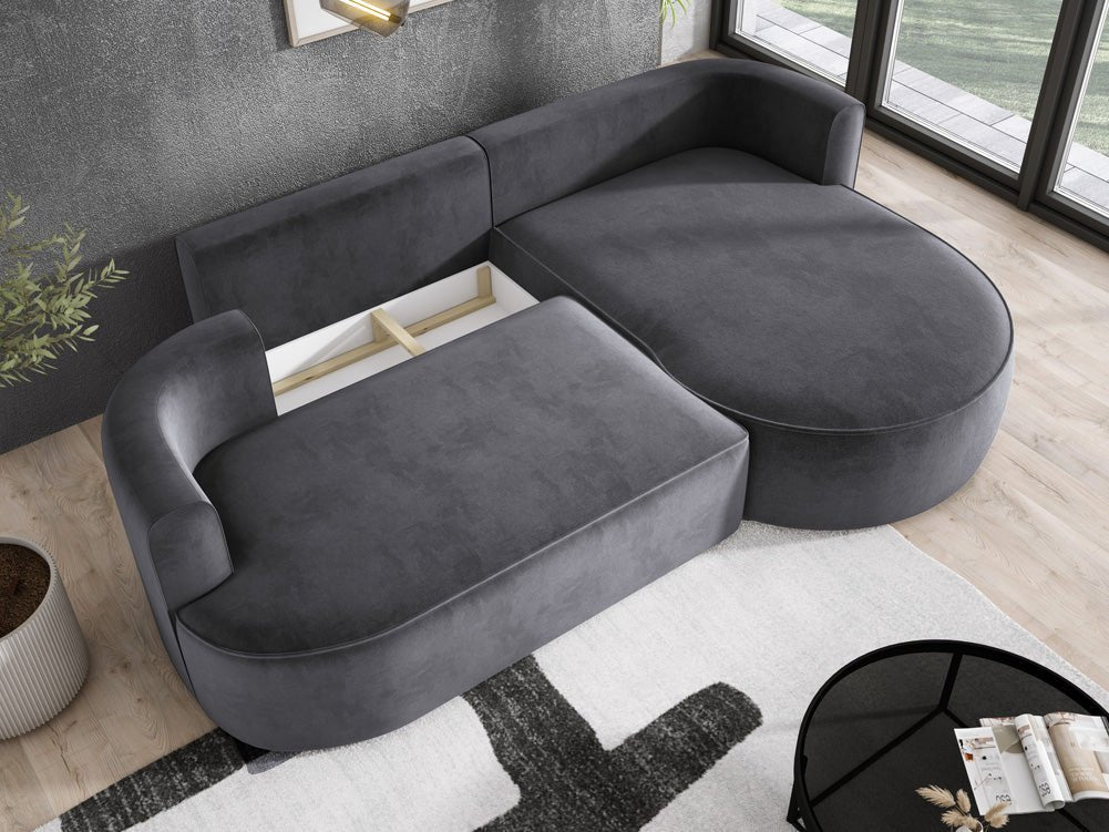 Designer L Sofa Lucca i Velour
