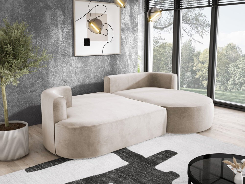 Designer L Sofa Lucca i Velour