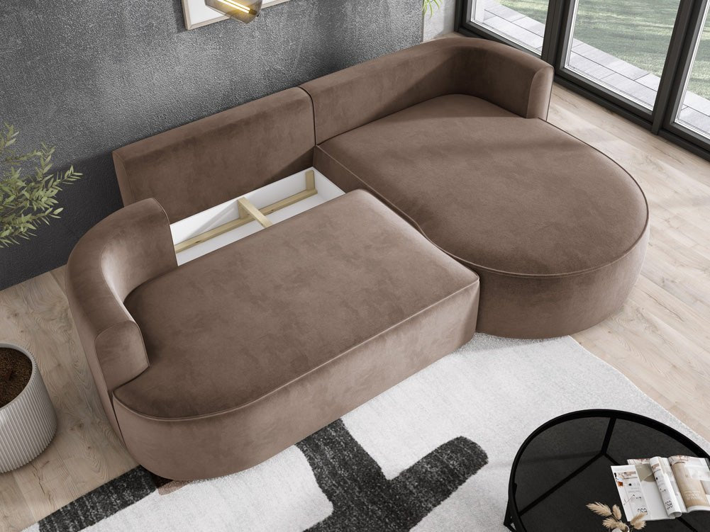 Designer L Sofa Lucca i Velour