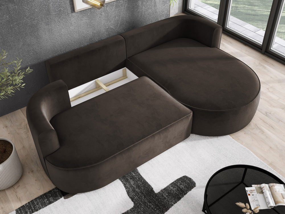 Designer L Sofa Lucca i Velour