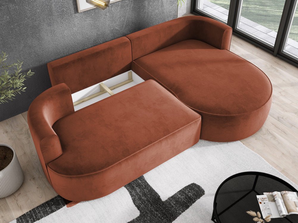 Designer L Sofa Lucca i Velour