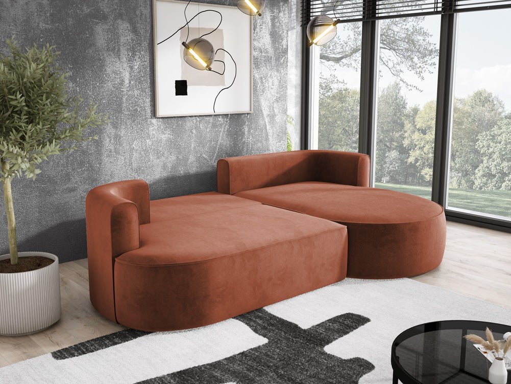 Designer L Sofa Lucca i Velour