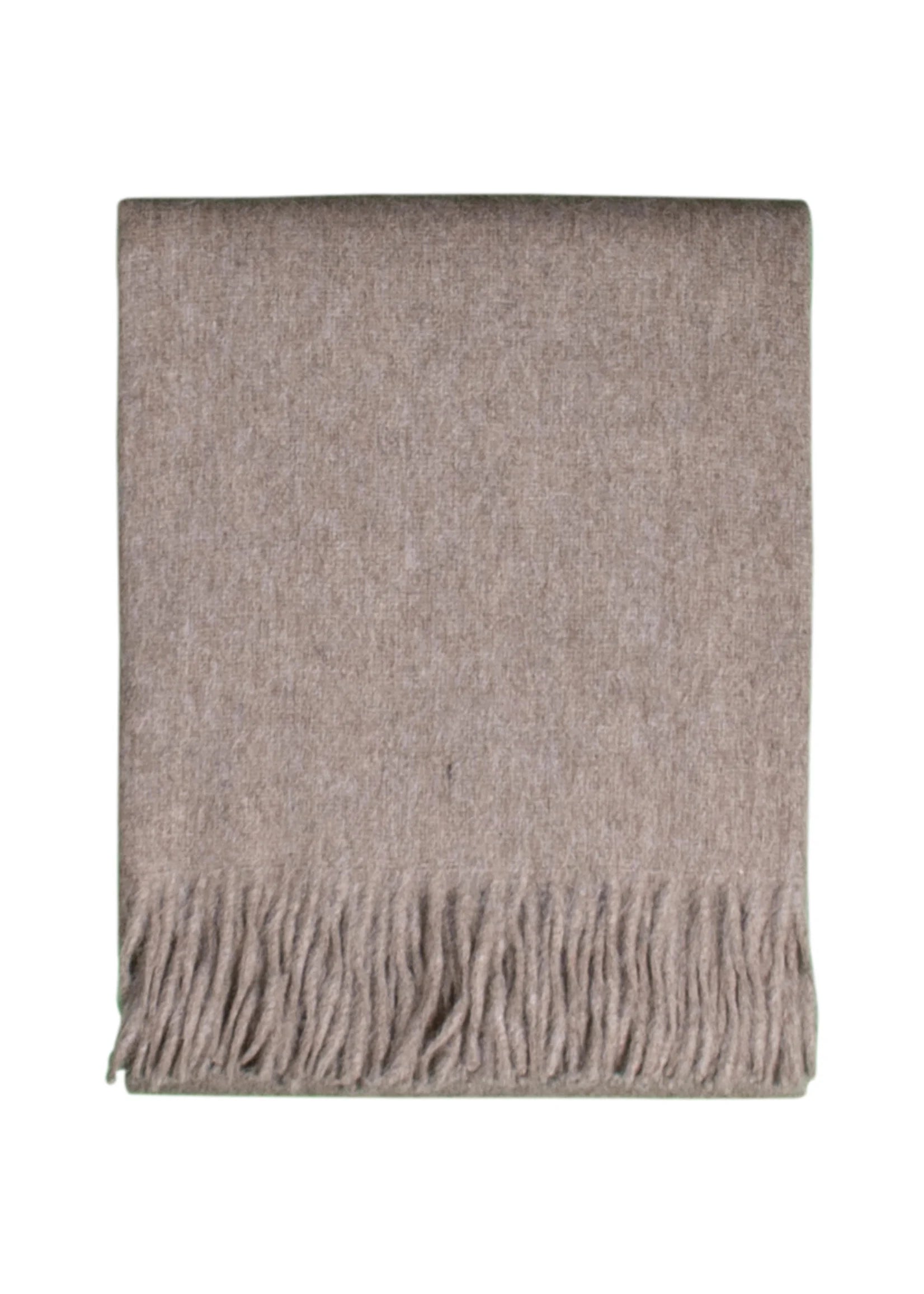 Alpaka Tagesdecke Svala - Ren alpakkeuld i Beige - 200x150 cm