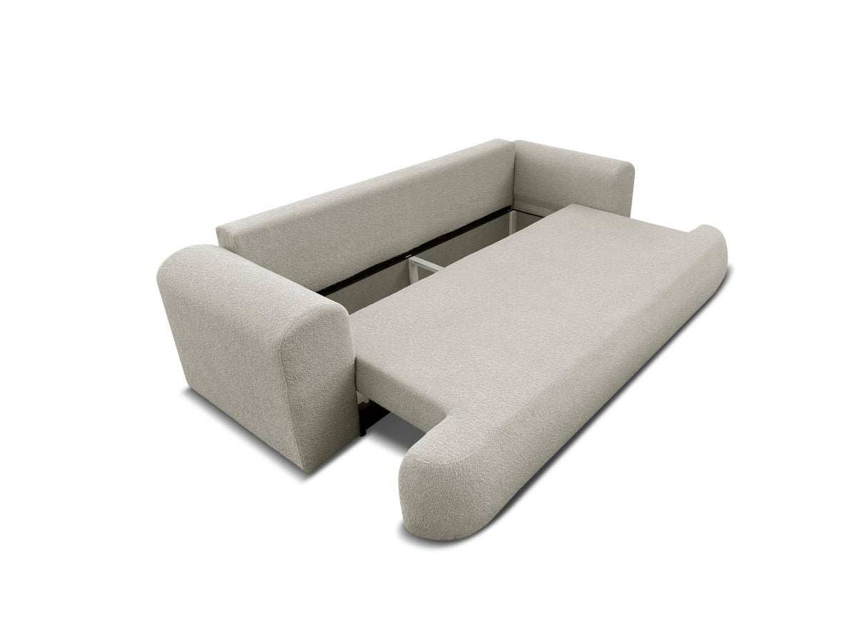 Designer Sofa Baron mit Schlaffunktion und Stauraum - Luxusbetten24