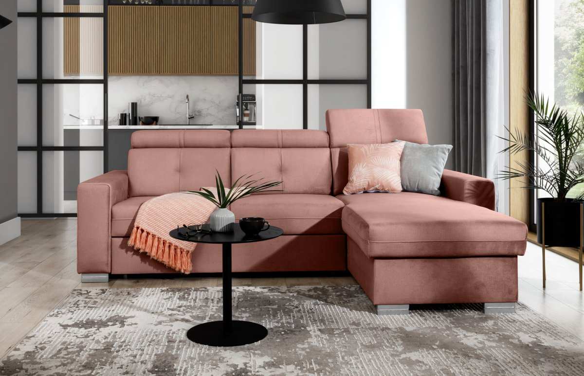 Designer Sofa Ferila mit Schlaf- und Klappfunktion - Luxusbetten24