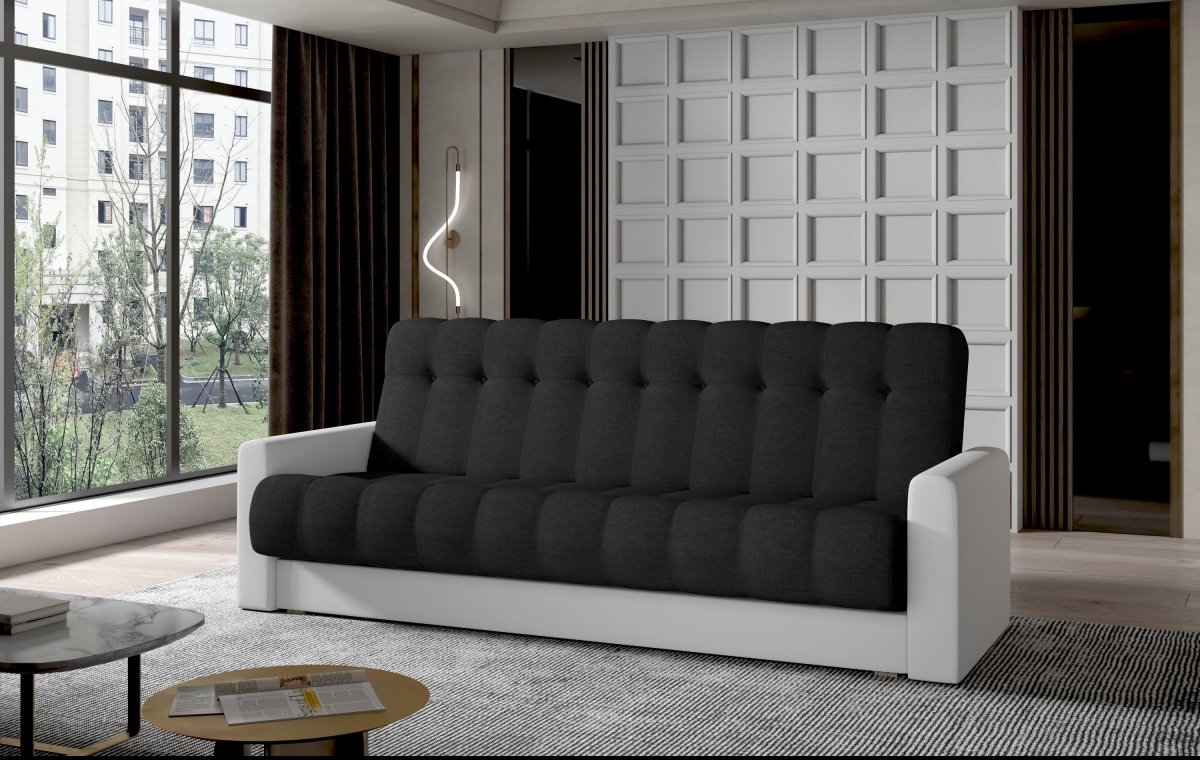 Designer Sofa Garett mit Schlaf- und Klappfunktion - Luxusbetten24