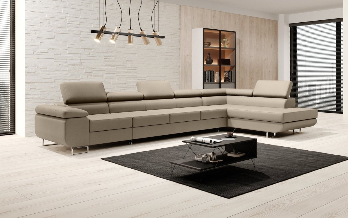 Designer Sofa Maxi mit Schlaf - und Klappfunktion - Luxusbetten24