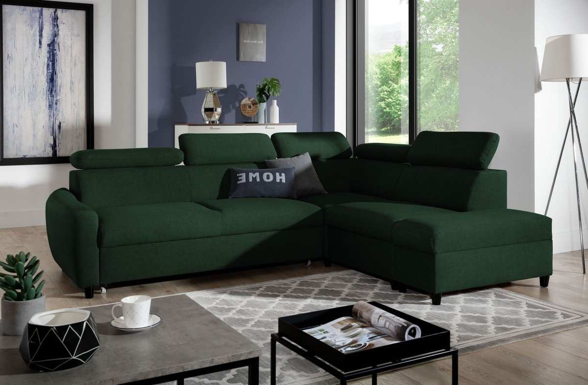 Designer Sofa Noura mit Schlaf- und Klappfunktion - Luxusbetten24